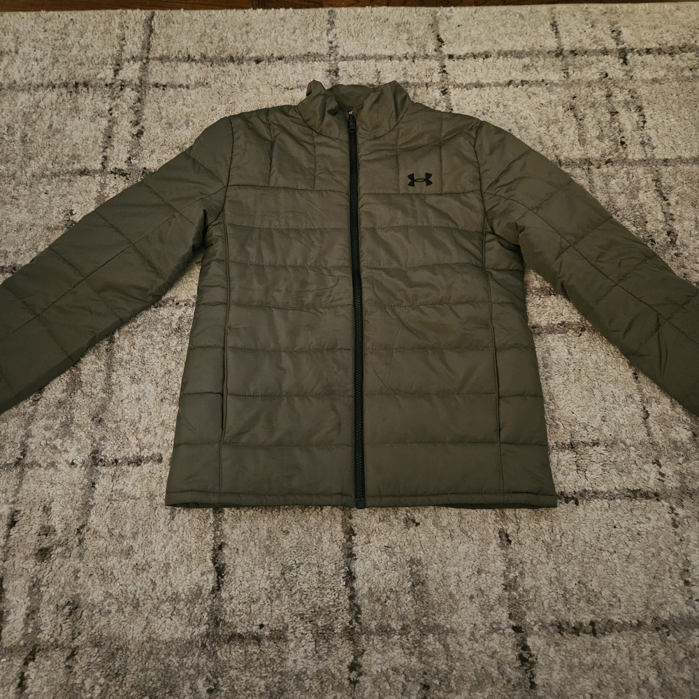 Under Armour Youth Green Puffer Jacket
